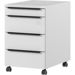 Mastandrea 63cm Wide 4 -Drawer Mobile File Cabinet