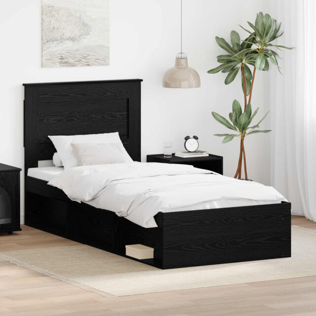 Solid Wood Bed