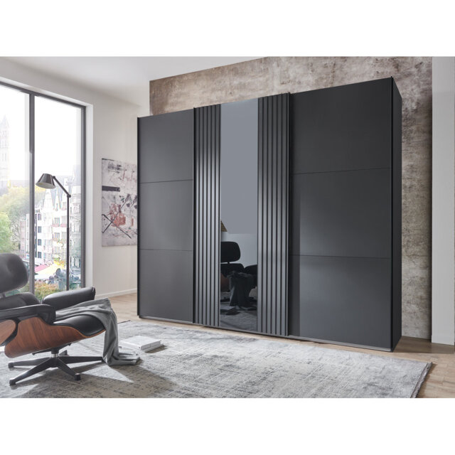 Sahalie 3 Door Manufactured Wood Wardrobe