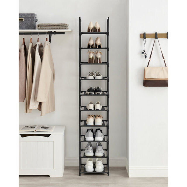 10 Pair Shoe Rack