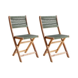 Bolaji Folding Patio Dining Side Chair
