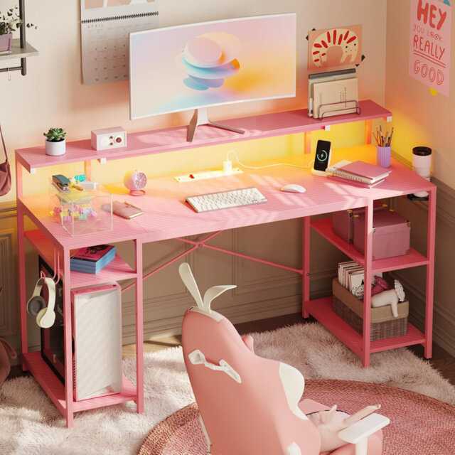 Yateley Metal Base Computer Desk