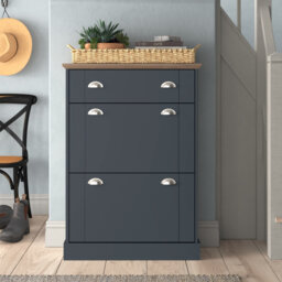 Brielle 12 Pair Shoe Storage Cabinet