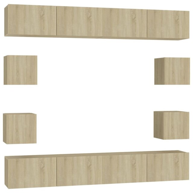 "Blae Unfinished Entertainment Centre for TVs up to 88"""