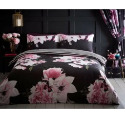GC Printed Floral Duvet Cover Set with Pillowcases Included