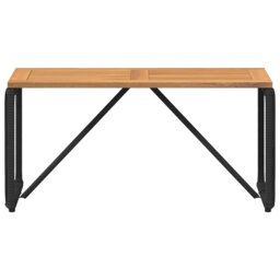 vidaXL Outdoor Table Poly Rattan Patio Furniture Dining Deck Garden Surface