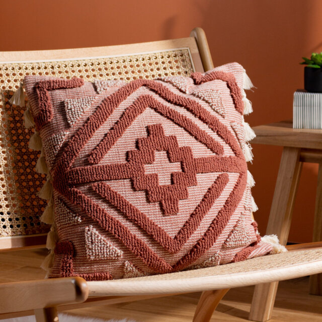 Geometric Square Scatter Cushion Cushion With Filling