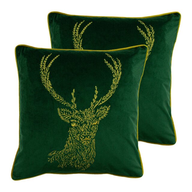 Geometric Rectangular Cushion