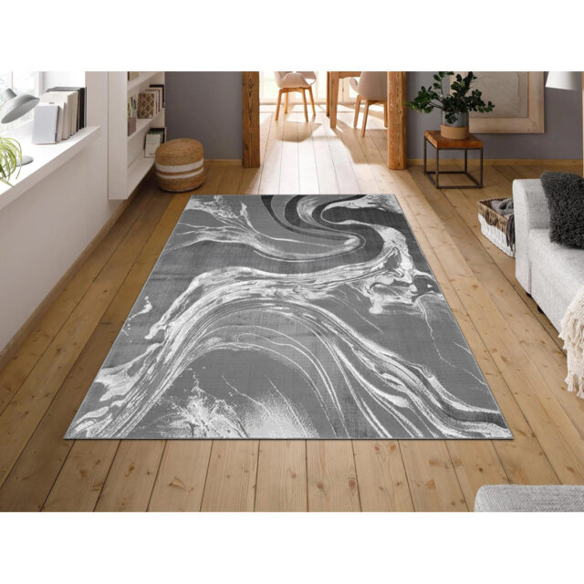 Charliyah Abstract Flatweave Indoor / Outdoor Area Rug