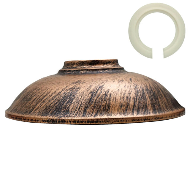 Modern Metal Cone Lamp Shade – E27 Fitting – Ceiling Pendant