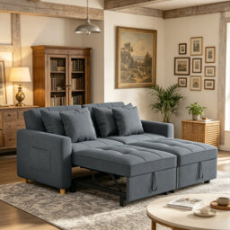 Borchert 2 Seater Fabric Sofa Bed