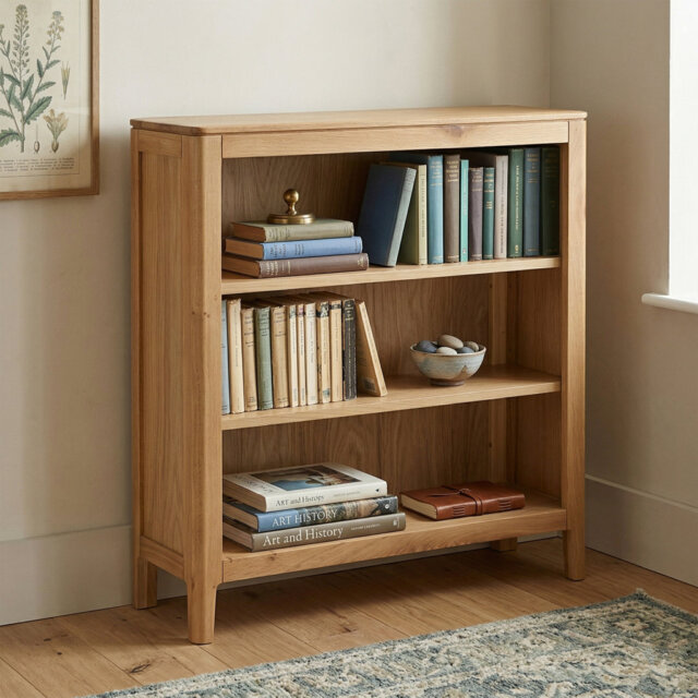 Remi Kingspoint Oak Bookcase