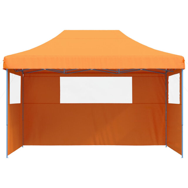 Vidaxl Foldable Party Tent Pop-Up With 4 Sidewalls Patio Gazebo Canopy Shelter