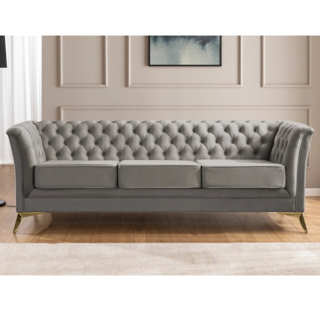 Whitby 3 - Piece Velvet Living Room Set