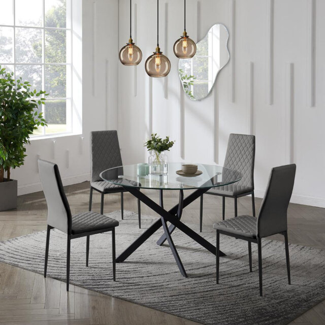 Ajita 4 - Person Dining Set