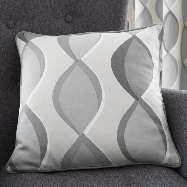Geometric Square Cushion