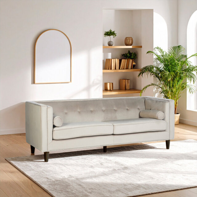 Lilith 3 Seater Velvet Sofa