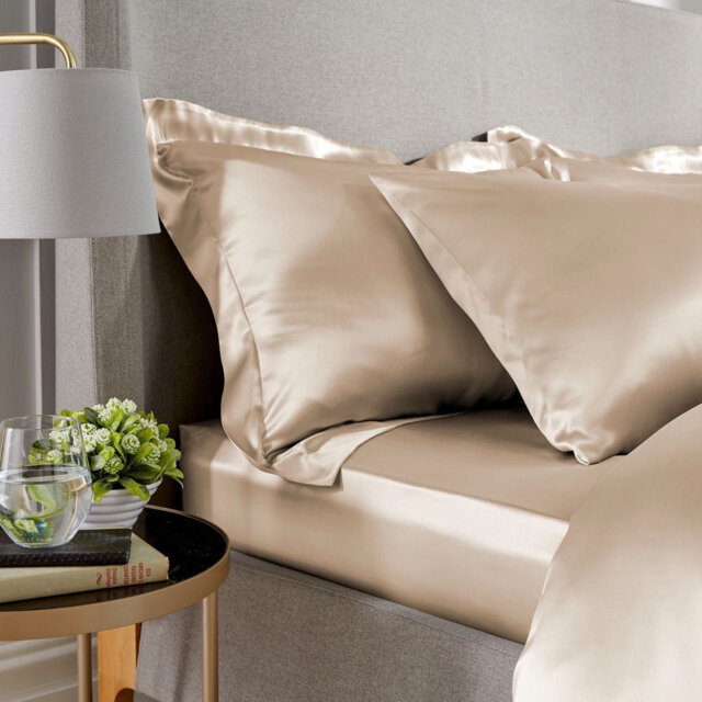 Charlaine Silk Fitted Sheet