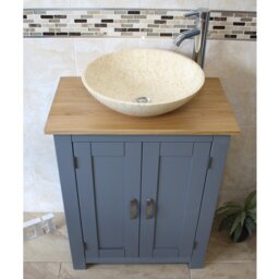 Cowen 650mm Free-Standing Single Vanity Unit