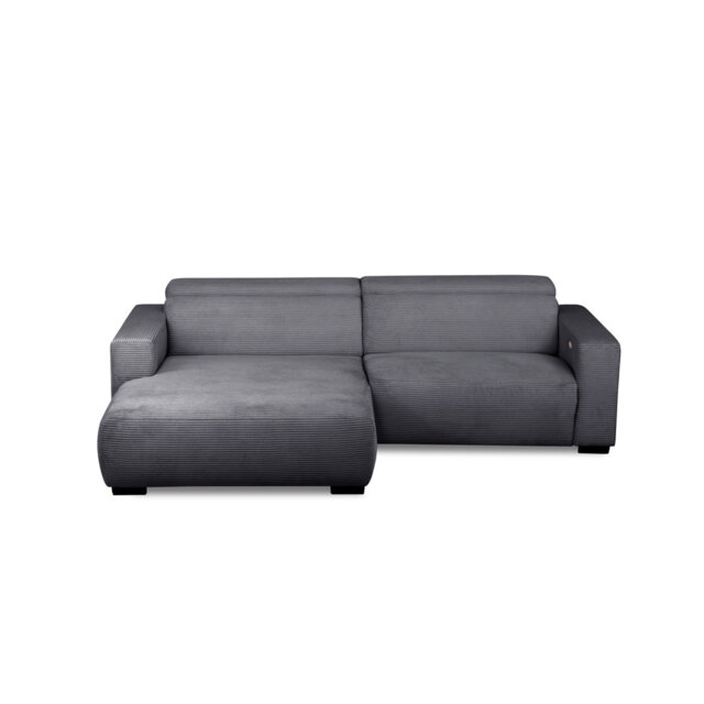 Almontiser Cozzy Reclining Corner Sofa in Curdouy Velvet Fabric