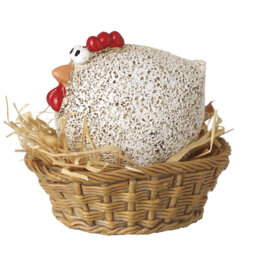 Resin Chicken Nest Ornament