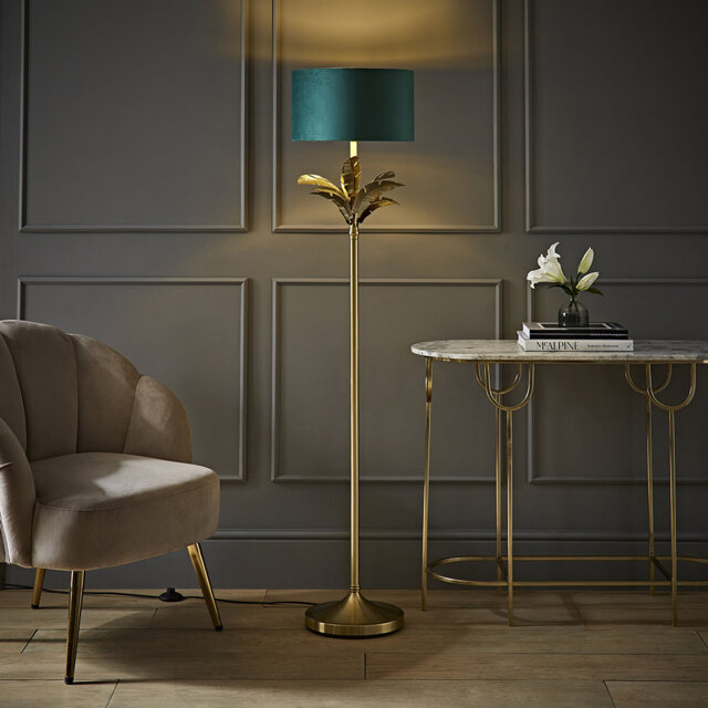 Waynesfield 157.5cm Polished Traditional Floor Lamp
