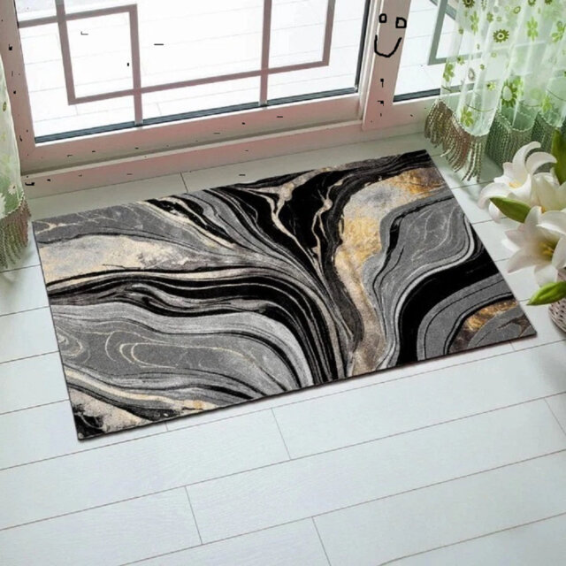 Luxury Large Living Room Rugs Abstract Area Rug Hallway Runner Kitchen Carpet Floor Mat