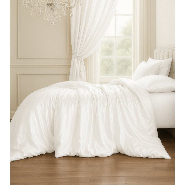 Silk No Pattern Duvet Cover