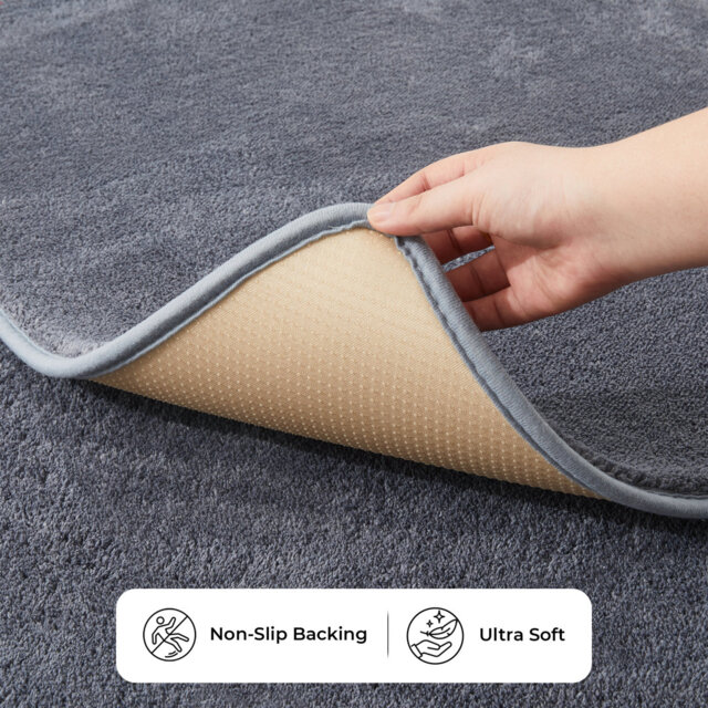 Luxury Pashmina Area Rug – Soft Traditional Living Room & Bedroom Carpet – Elegant Home Floor Rug