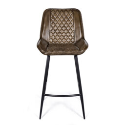 Genuine Leather Bar Stool