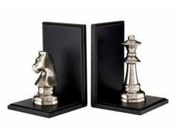 Turin Modern & Contemporary Wood Bookends