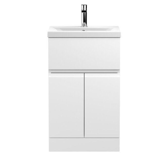 Urban 510mm Single Bathroom Vanity with Integrated Vitreous China Basin