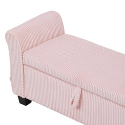 Corduroy Upholstered Storage Bench