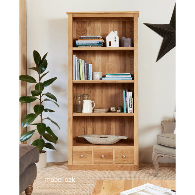 Oscar Solid Wood Bookcase