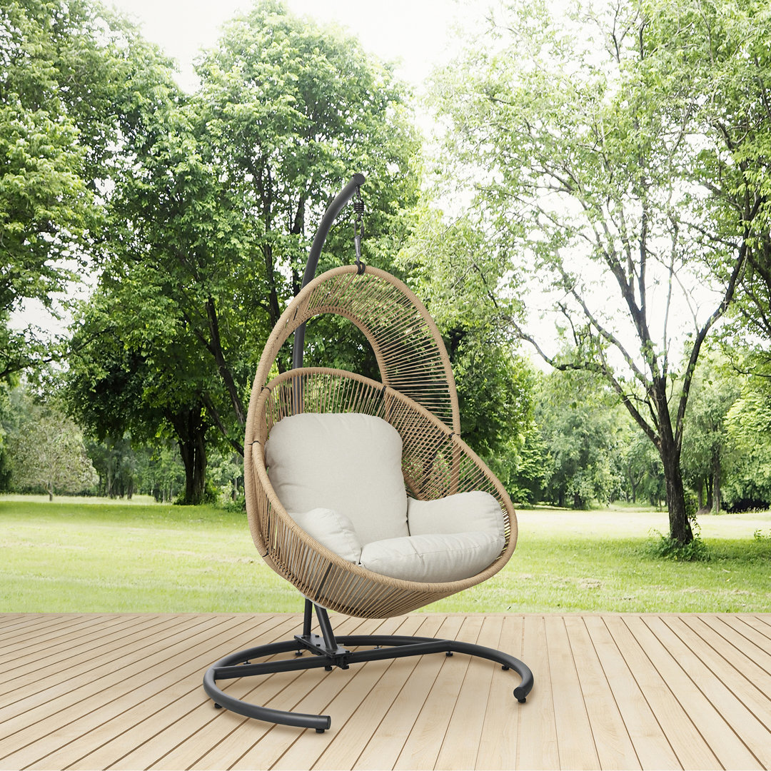 wayfair hanging egg chair
