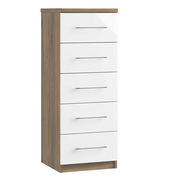 Camberley 40cm W 5 - Drawer Chest of Drawers