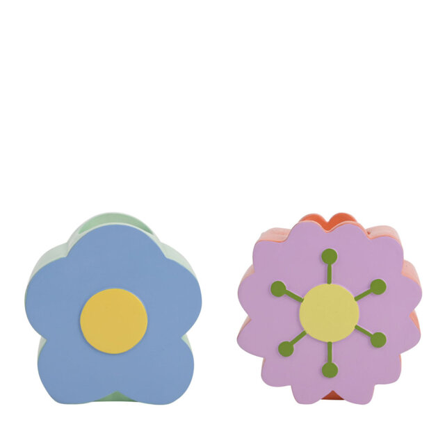 2 Piece 8.3cm Ceramic Tabletop Candle Accessories Set