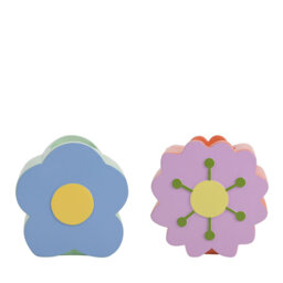 2 Piece 8.3cm Ceramic Tabletop Candle Accessories Set