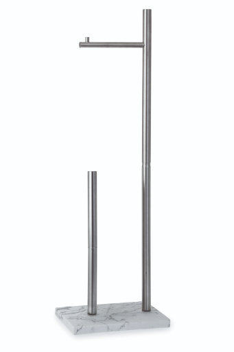 These toilet roll holders keep the bathroom neat and tidy without compromising on style.
