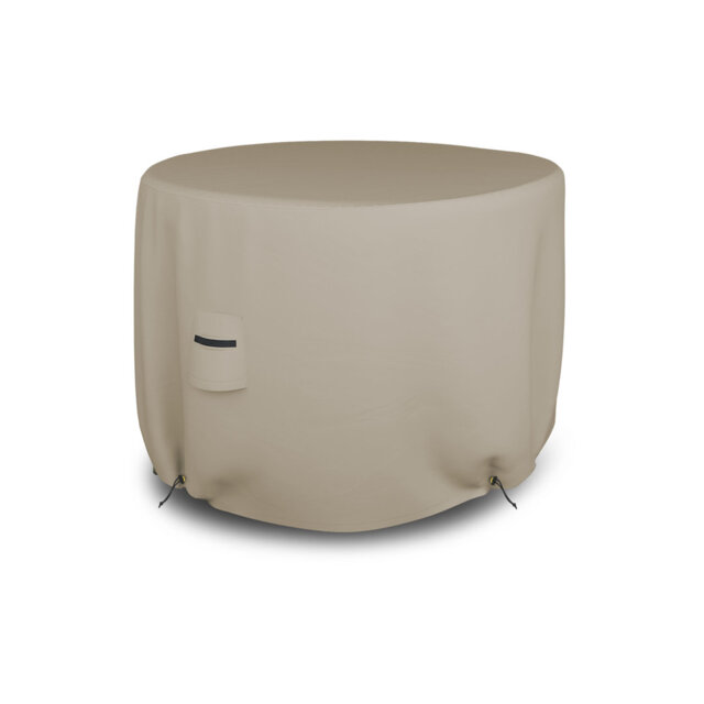 HeavyDuty Outdoor Waterproof Round Table Cover, Patio UV Resistant Weather Protection Table Cover