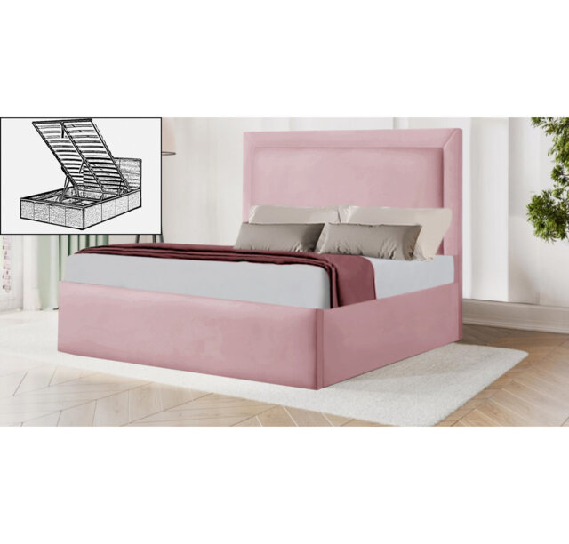Bernardina Upholstered Ottoman Storage Bed