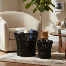Bay Isle Home Planter Wicker Decorative Basket