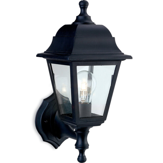 Oslo Black Outdoor Wall Lantern