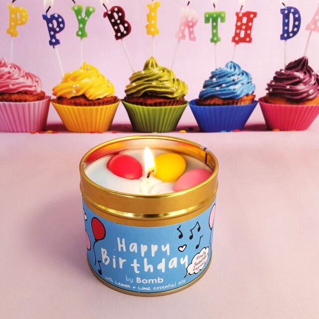 Happy Birthday Scented Jar Candle