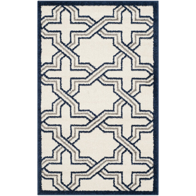 Sollis Geometric Indoor / Outdoor Area Rug