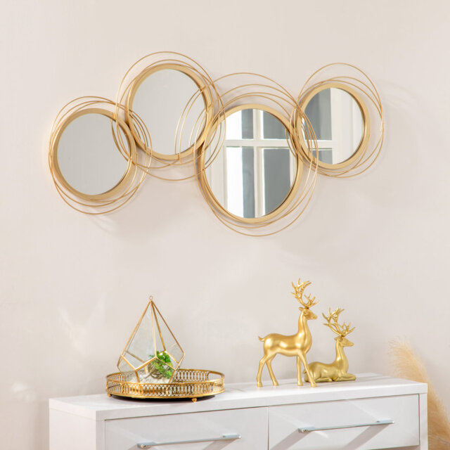 Metal Flat Wall Mirror