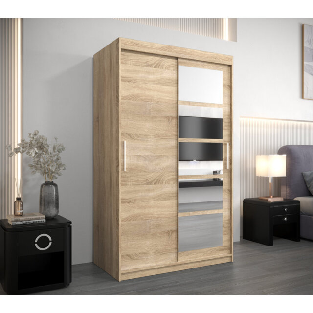 Aaheli 2 Door Manufactured Wood Wardrobe