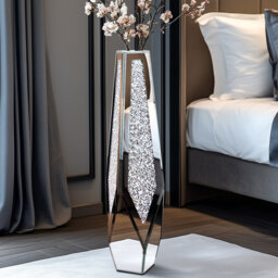 Glass Floor Vase