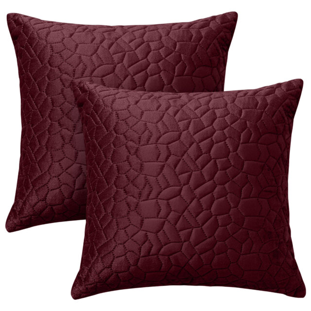 Aspire Homeware Geometric Square Velvet Cushion Covers