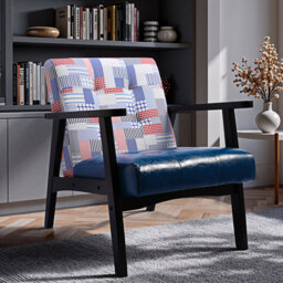 Deveral Faux Leather Armchair